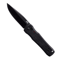 SOG Spec Elite II Drop Point Automatic Knife Black G-10 (4 SOG Spec Elite II Drop Point Automatic Knife Black G-10 (4