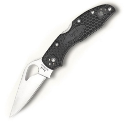 Meadowlark 2 (Satin; Plain; Drop Point; Black; FRN)