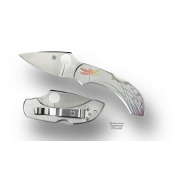 Dragonfly (Plain; Drop Point; Stainless Tattoo; Stainless Steel) Dragonfly (Plain; Drop Point; Stainless Tattoo; Stainless Steel)