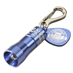 Nano Led Flashlight Keychain (Blue)