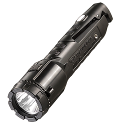Dualie Rechargeable Flashlight with Magnetic Clip (120V/100V AC; Black)
