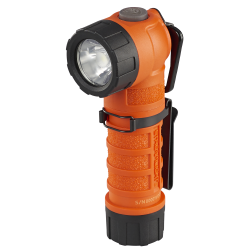 PolyTac 90X USB Multi-Fuel Right-Angle Rechargeable Flashlight (Orange)