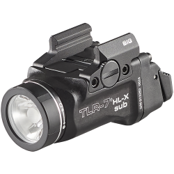 TLR-7 HL-X sub USB (SIG SAUER P365/XL closed rail systems*) - Includes mounting kit with key, multi-tool, (1) SL-B9 Li-Ion rechargeable battery pack, and USB-C cord - Black TLR-7 HL-X sub USB (SIG SAUER P365/XL closed rail systems*) - Includes mounting kit with key, multi-tool, (1) SL-B9 Li-Ion rechargeable battery pack, and USB-C cord - Black