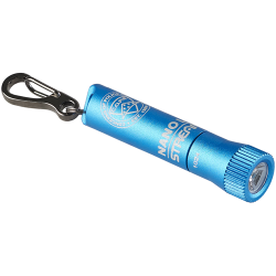 C.O.P.S. Blue Nano Light II Miniature Keychain Flashlight C.O.P.S. Blue Nano Light II Miniature Keychain Flashlight