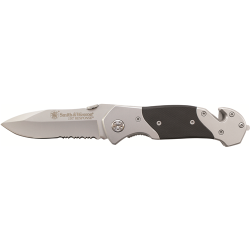 First Response Drop Point (Serrated; Black/Gray; Clam)