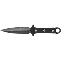Fixed Blade, Stone Washed 8Cr13MoV Spear Point Blade, Black G10 Handle, Leather Sheath. No Ship CA, NY, MA. Fixed Blade, Stone Washed 8Cr13MoV Spear Point Blade, Black G10 Handle, Leather Sheath. No Ship CA, NY, MA.