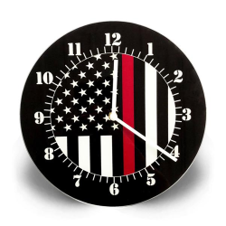 Thin Red Line American Clock (Thin Red Line)