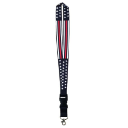 Thin Red Line Lanyard - Stars and Stripes (Thin Red Line)