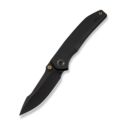 Ryson Thumb Stud Knife Black Titanium Handle (3.33