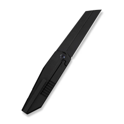 Collinear Flipper Knife Black Titanium Handle And Endcap (3.67 Collinear Flipper Knife Black Titanium Handle And Endcap (3.67